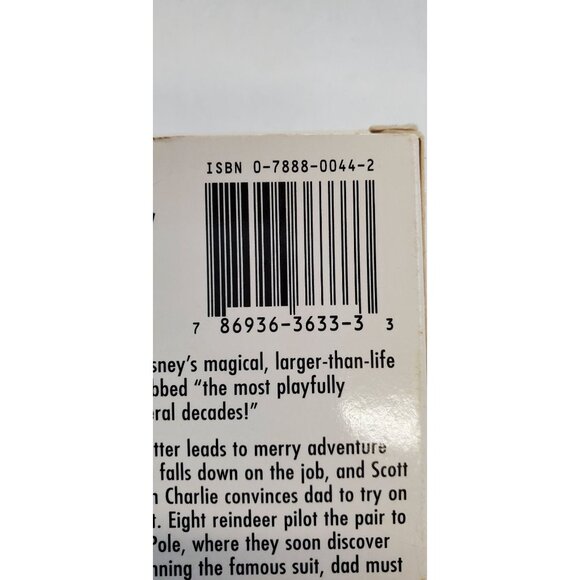 The Santa Clause VHS Tape 1998 - Tim Allen - Picture 3 of 5